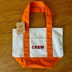 NWT Trader Joe’s Crew mini tote bag. Brand new, Hard to find!